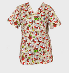 Santa Claus Scrubs, christmas scrubs