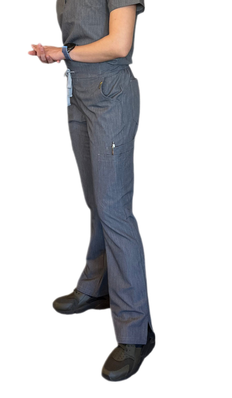 Silver Straight Scrub Pants – OZMED Scrubs