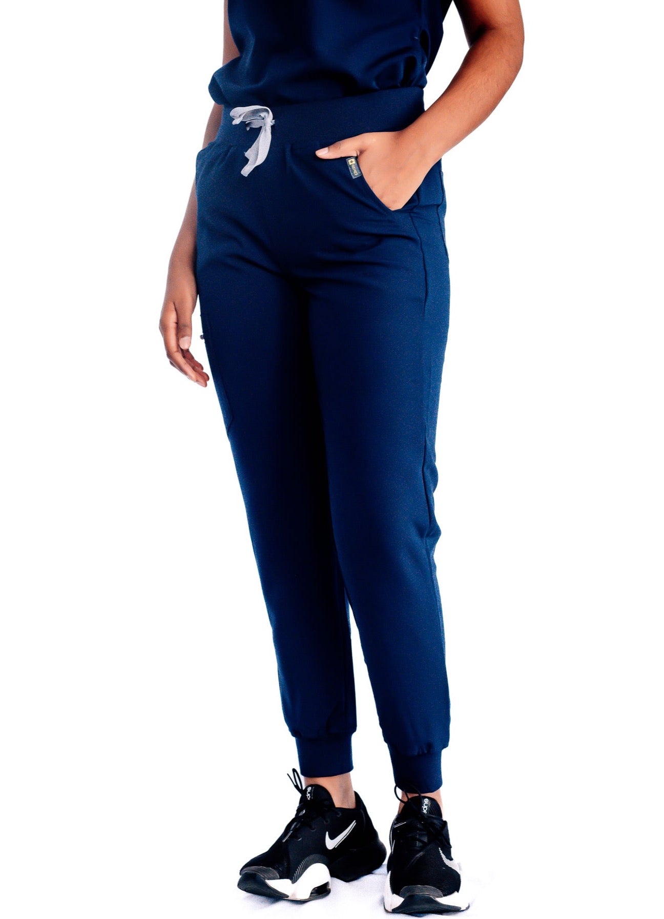 navy blue women scrubs