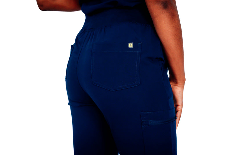 navy blue women scrubs